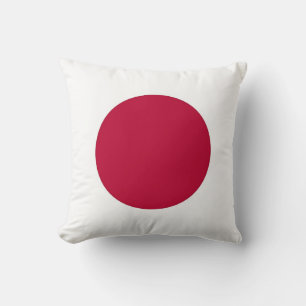 Almofada Bandeira Japonesa no Travesseiro MoJo Americano
