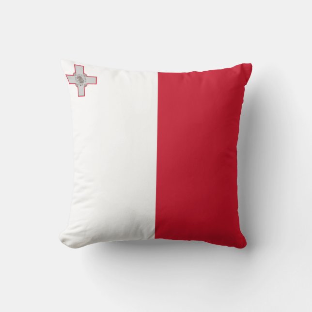 Almofada Bandeira maltesa (Frente)