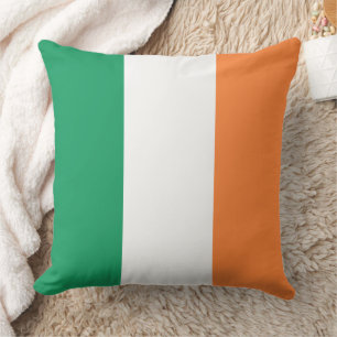 Almofada Bandeira Nacional da Irlanda, padrão irlandês, Est