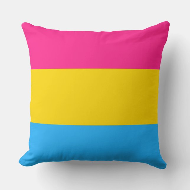 Almofada Bandeira Pansexual (Frente)