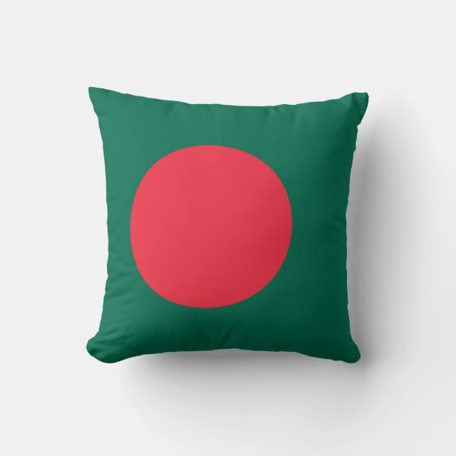 Almofada Bandeira Patriótica Bangladesh (Frente)