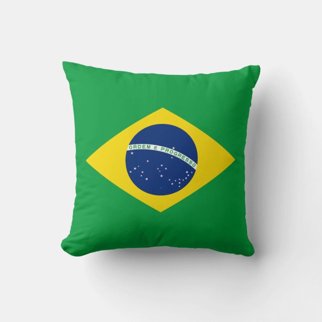 Almofada Bandeira Patriótica do Brasil (Frente)