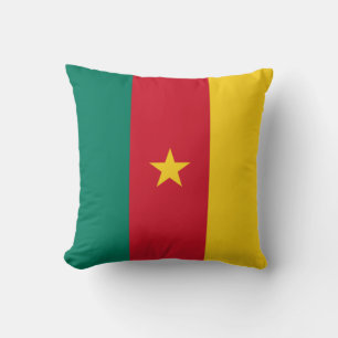 Almofada Bandeira Patriótica do Camarões