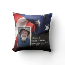 Bandeira Patriótica Em Memória Amorosa Foto de Sin