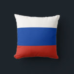 Almofada Bandeira Rússia (Rússia)<br><div class="desc">Produtos de Sinalizador Mundial Personalizáveis - Sinta-se livre para adicionar seu próprio texto.</div>
