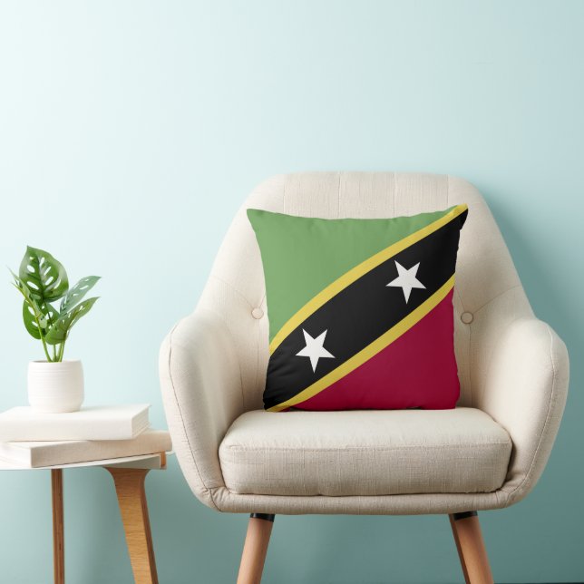 Almofada bandeira santo Kitts e Nevis (Cadeira)