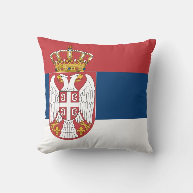 Almofada Bandeira Sérvia (Frente)