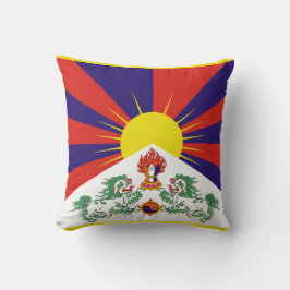 Almofada Bandeira Tibetana