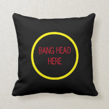 Bang Head Here - Enfoque Engraçado