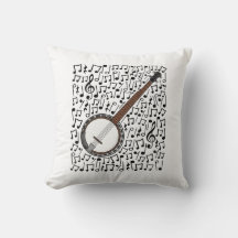 Banjo Musical Notes Banjoist Folk Musical