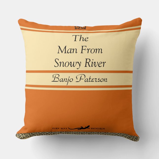 Almofada Banjo Paterson - Estilos Retroativos (Frente)