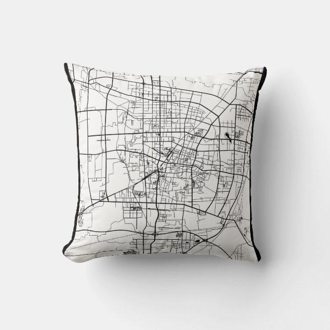 Almofada Baoding China Map (Frente)