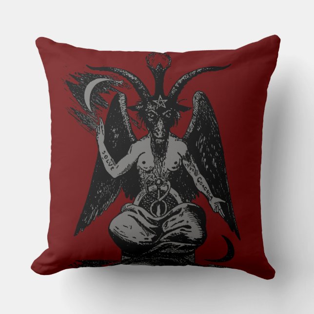 Almofada baphomet (Frente)