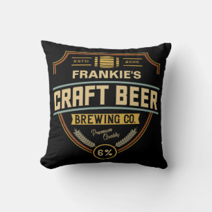 Almofada Bar da empresa de criação de etiquetas de cerveja