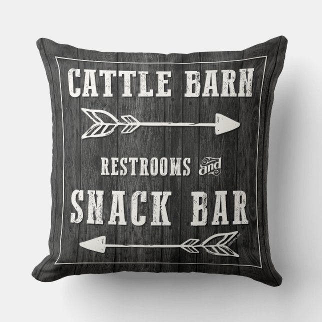ALMOFADA BAR DO CATTLE BARN E SNACK (Frente)