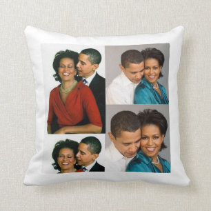ALMOFADA BARACK E MICHELLE OBAMA