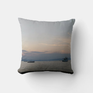 Almofada Barcos do Mar Jogam Cushion Sunset Thassos