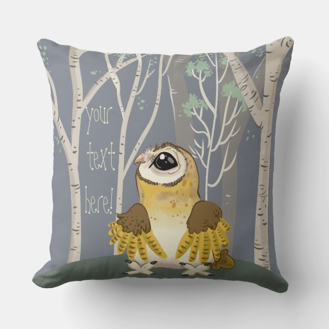 Almofada Barn Owl (Frente)