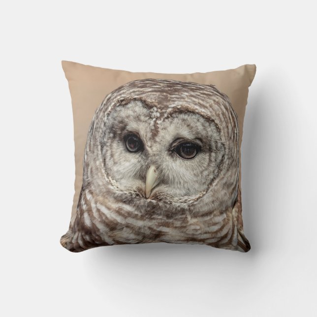 Almofada Barred Owl (Frente)