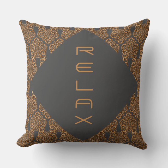 Almofada Barroco Damask - Travesseiro (Frente)