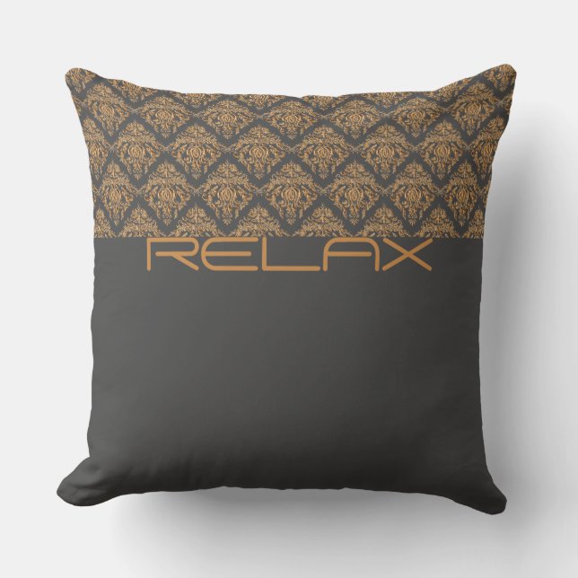 Almofada Barroco Damask - Travesseiro (Frente)