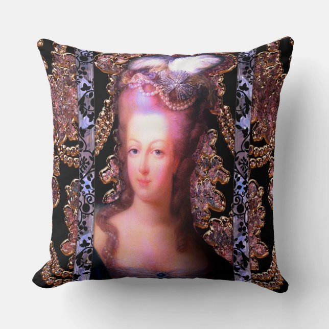 Almofada Barroco francês da pena de Ladee (Frente)