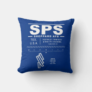 Almofada Base Aérea Sheppard AFB SPS 