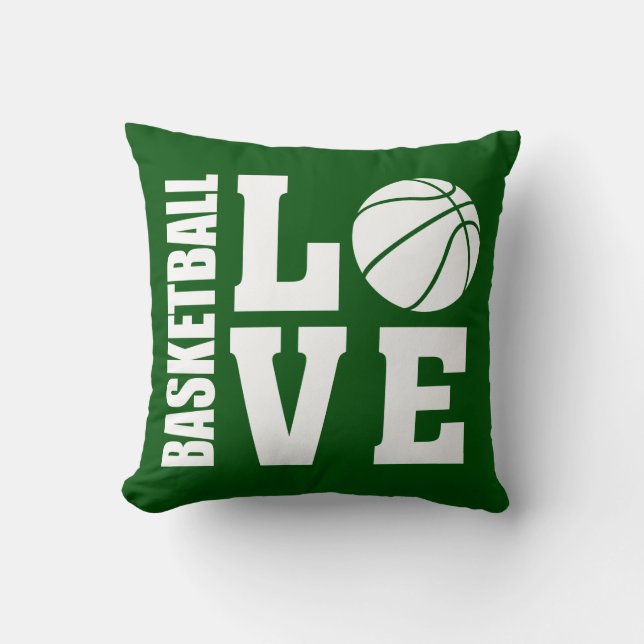 Almofada Baseball Love Green (Frente)