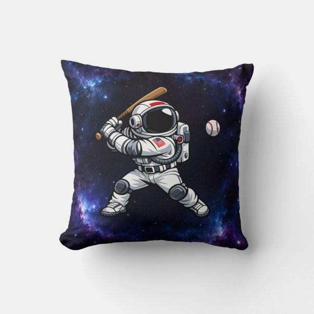 Almofada Basebol Astronauta (Frente)