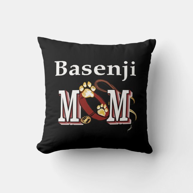 Almofada Basenji Dog MOM (Frente)