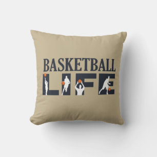 Almofada basquete é vida