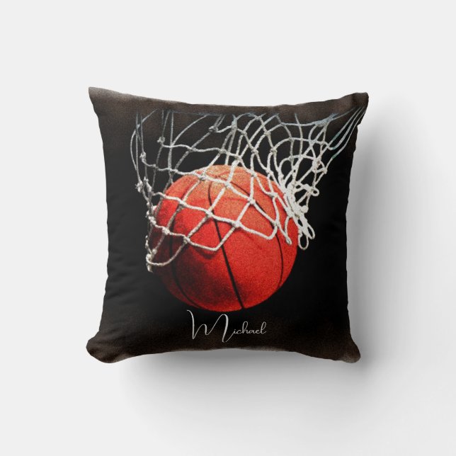 Almofada Basquete Seu Nome (Frente)