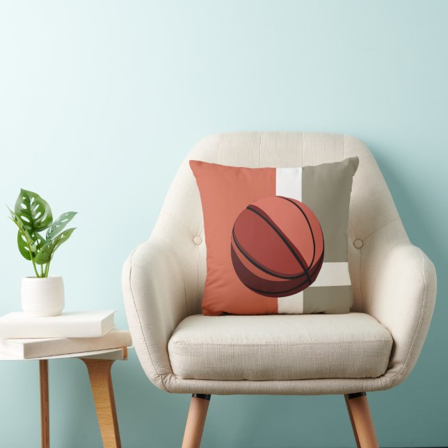 Almofada Basquetebol Bola Esportes  (Cadeira)