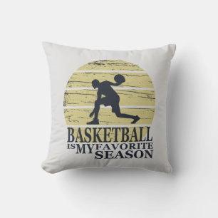 Almofada Basquetebol é a minha temporada favorita