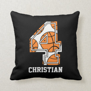 Almofada Basquetebol personalizado número 4