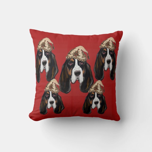 ALMOFADA BASSET HOUND (Frente)