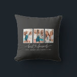 Almofada Bastante fofofoqueiro, amigos modernos<br><div class="desc">Presente triptych de multifotógrafos modernos bonitos e fotógrafos melhores amigos</div>