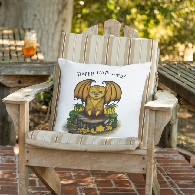 Almofada Bat Bonito do Halloween (Cadeira)