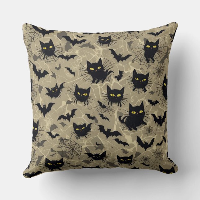Almofada Bat Cat Design (Verso)