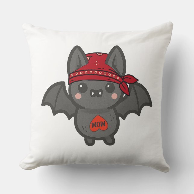 Almofada Bat to the Bone Pillow (Frente)