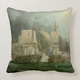 Almofada Batalha de Trafalgar, 1805