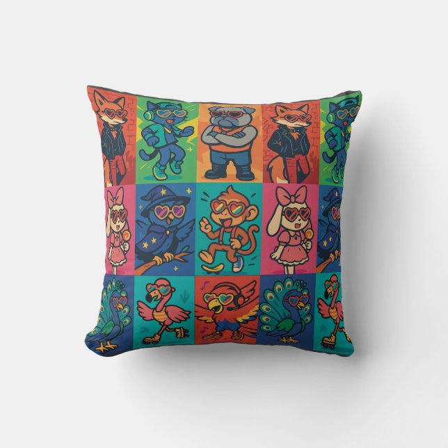 Almofada Batidas e Feras (Frente)