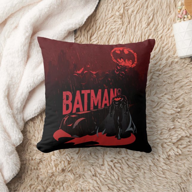 Almofada Batman Chuva Carmesim (Cobertor)