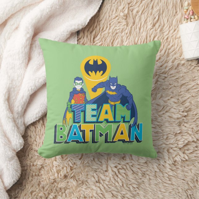 Almofada Batman | Equipe Batman e Robin (Cobertor)