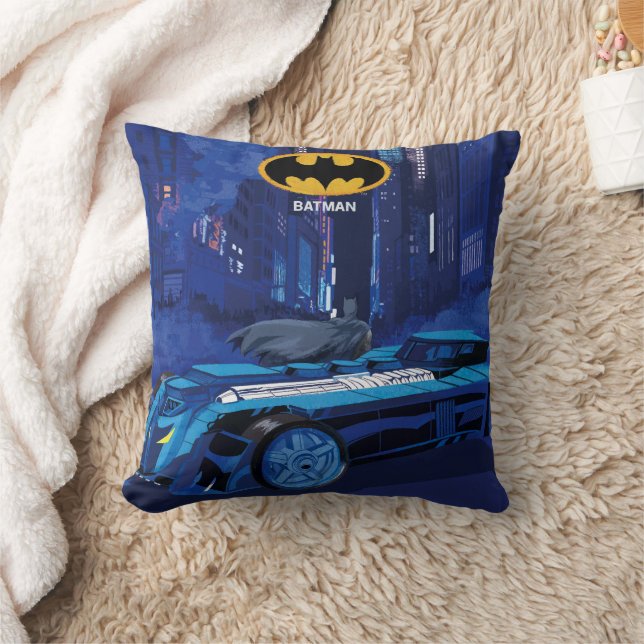 Almofada Batman Gotham City Night Patrol (Cobertor)