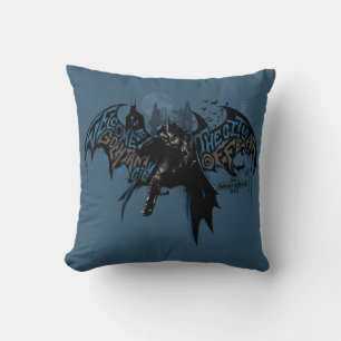 Almofada Batman Gotham City Paint Drip Graphic