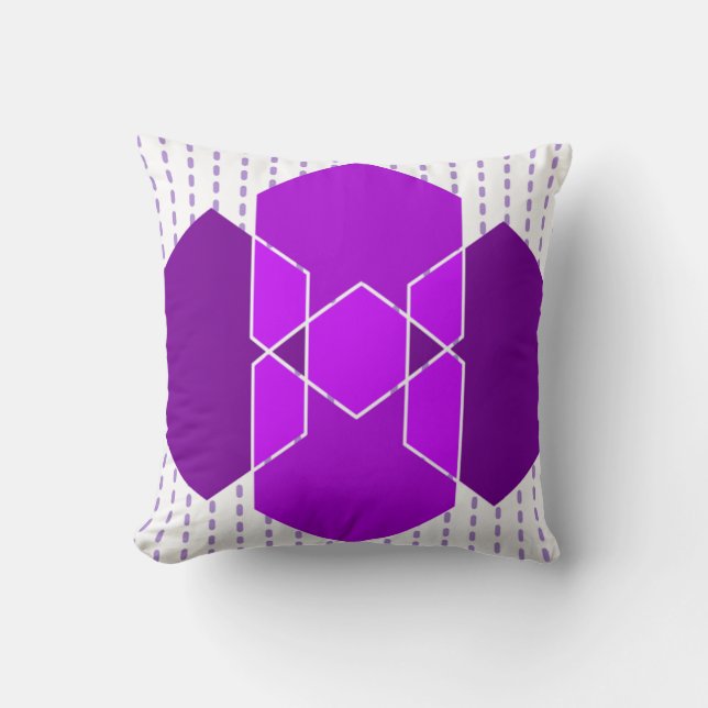 Almofada Bauhaus Hexágonos (Frente)