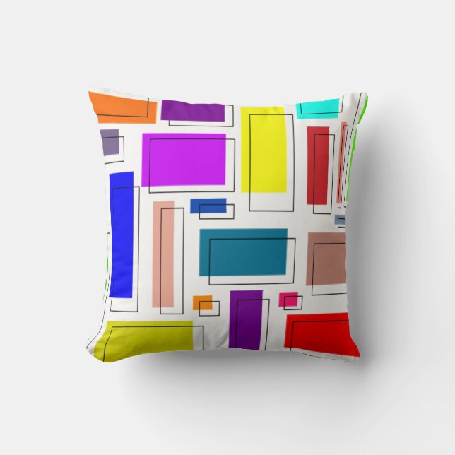 Almofada Bauhaus Rettangles (Frente)