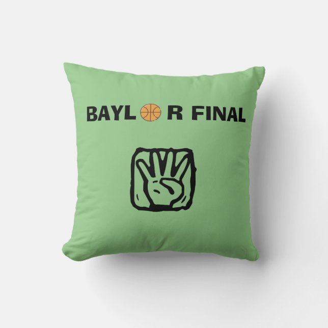 Almofada Baylor Final Quatro (Frente)