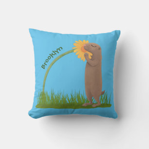 Almofada BD de cãozinho da pradaria